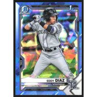 2021 Bowman Chrome Sapphire Prospects #BCP-33 Eddy Diaz