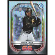 2021 Bowman Chrome Scouts Top 100 Refractors #BTP-66 Oneil Cruz