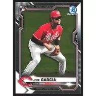 2021 Bowman Chrome #14 Jose Garcia