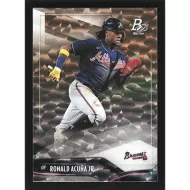 2021 Bowman Platinum Ice Foil #9 Ronald Acuna Jr.