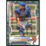 2021 Bowman Prospects Camo #BP-53 Francisco Alvarez