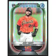 2021 Bowman Scouts Top 100 Refractors #BTP-15 Joey Bart