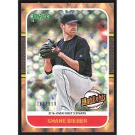 2021 Donruss Highlights #H12 Shane Bieber