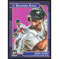 2021 Donruss Optic Pink #5 Rafael Devers Diamond Kings