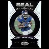 2021 Certified Seal of Approval #SA-3 Saquon Barkley