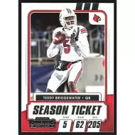 2021 Panini Contenders Draft Picks #17 Teddy Bridgewater