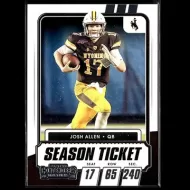 2021 Panini Contenders Draft Picks #5 Josh Allen