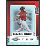 2021 Panini Contenders Optic Holo #6 Rafael Devers