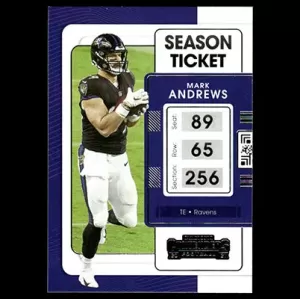 2021 Panini Contenders #9 Mark Andrews