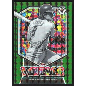 2021 Panini Mosaic Vintage Green #V3 Gary Carter