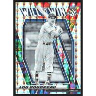 2021 Panini Mosaic Will to Win Mosaic #WTW11 Lou Boudreau