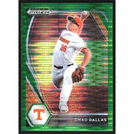 2021 Panini Prizm Draft Picks Green Pulsar #PDP121 Chad Dallas