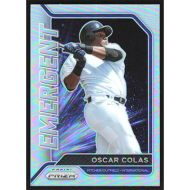 2021 Panini Prizm Emergent Silver #EM4 Oscar Colas