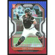 2021 Panini Prizm Red White and Blue #78 Joey Bart