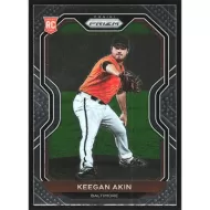 2021 Panini Prizm #14 Keegan Akin