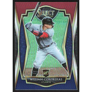 2021 Select Tri-Color Prizm #191 William Contreras Premier