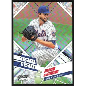 2021 Stadium Club Chrome Beam Team #BTC-10 Jacob deGrom