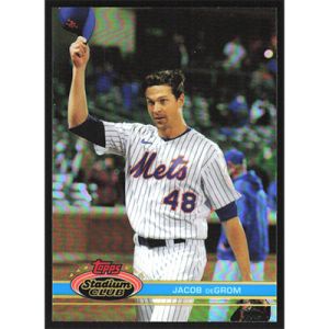 2021 Stadium Club Chrome '91 Design Variations #167 Jacob deGrom