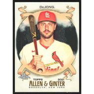 2021 Topps Allen & Ginter Chrome #41 Paul DeJong