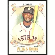 2021 Topps Allen & Ginter #331 Yordan Alvarez SP