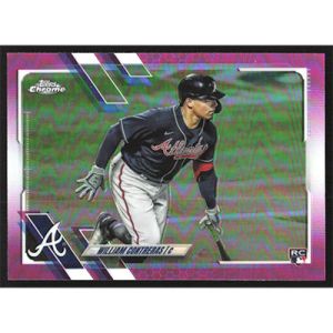 2021 Topps Chrome Pink Refractors #51 William Contreras