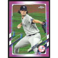 2021 Topps Chrome Pink Refractors #80 Gerrit Cole