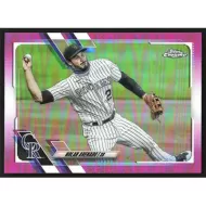 2021 Topps Chrome Pink Refractors #84 Nolan Arenado