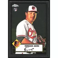 2021 Topps Chrome Platinum Anniversary #27 Keegan Akin