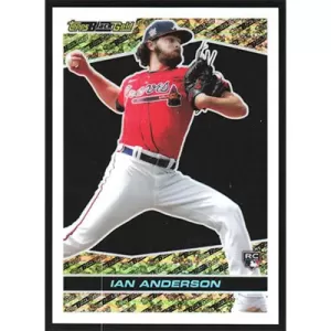2021 Topps Chrome Update Black Gold #BGC-30 Ian Anderson