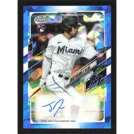 2021 Topps Chrome Update Sapphire Rookie Autographs #RA-JDE Jose Devers Autographed