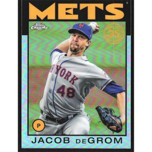 2021 Topps Chrome '86 #86BC-23 Jacob deGrom