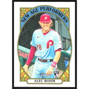 2021 Topps Heritage New Age Performers #NAP-15 Alec Bohm
