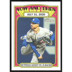 2021 Topps Heritage Now And Then #NT-15 Mookie Betts