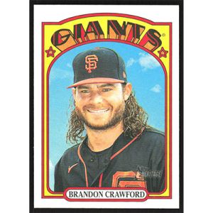 2021 Topps Heritage #372 Brandon Crawford