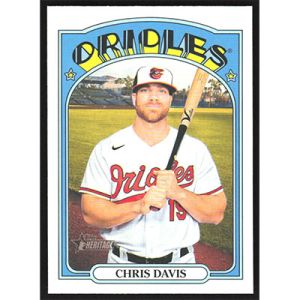 2021 Topps Heritage #565 Chris Davis