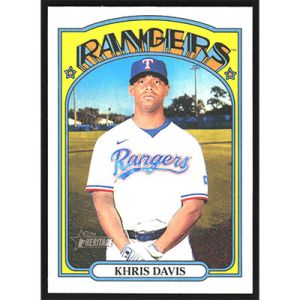 2021 Topps Heritage #581 Khris Davis