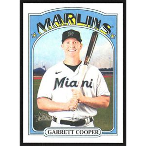 2021 Topps Heritage #633 Garrett Cooper