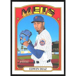 2021 Topps Heritage #638 Edwin Diaz