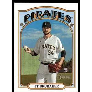 2021 Topps Heritage #646 JT Brubaker