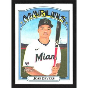 2021 Topps Heritage #670 Jose Devers
