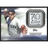 2021 Topps Update 70th Anniversary Logo Patches #T70P-YB Yogi Berra