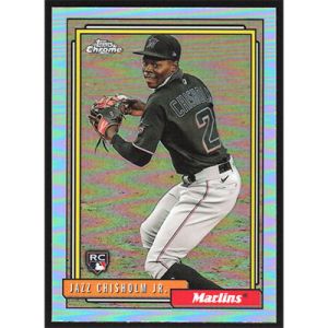 2021 Topps Update '92 Redux Chrome #TC92-26 Jazz Chisholm Jr.