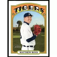 2021 Topps Heritage #582 Matthew Boyd