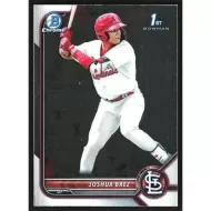 2022 Bowman Chrome Prospects #BCP-112 Joshua Baez