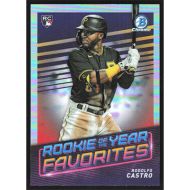 2022 Bowman Chrome Rookie of the Year Favorites #ROYF-12 Rodolfo Castro