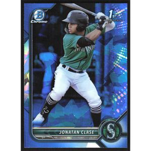 2022 Bowman Chrome Sapphire Prospects #BCP-118 Jonatan Clase