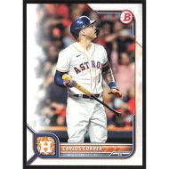 2022 Bowman #3 Carlos Correa