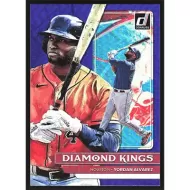 2022 Donruss Holo Purple #11 Yordan Alvarez Diamond Kings