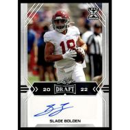 2022 Leaf Draft Autographs #BA-SB1 Slade Bolden