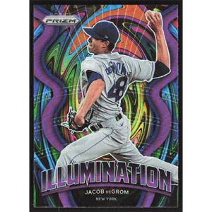 2022 Panini Prizm Illumination Silver #IL-1 Jacob deGrom